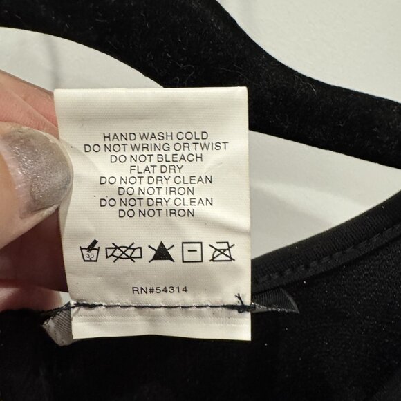 NWT B. Darlin Sleeveless Black and Silver Glitter Dress - Picture 4 of 4